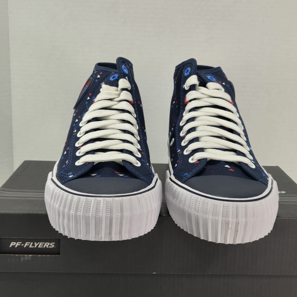 P.F. Flyers Rolland Berry Navy High-Top Canvas Sneakers Size Men's 8 Women's 9.5 - Picture 3 of 12